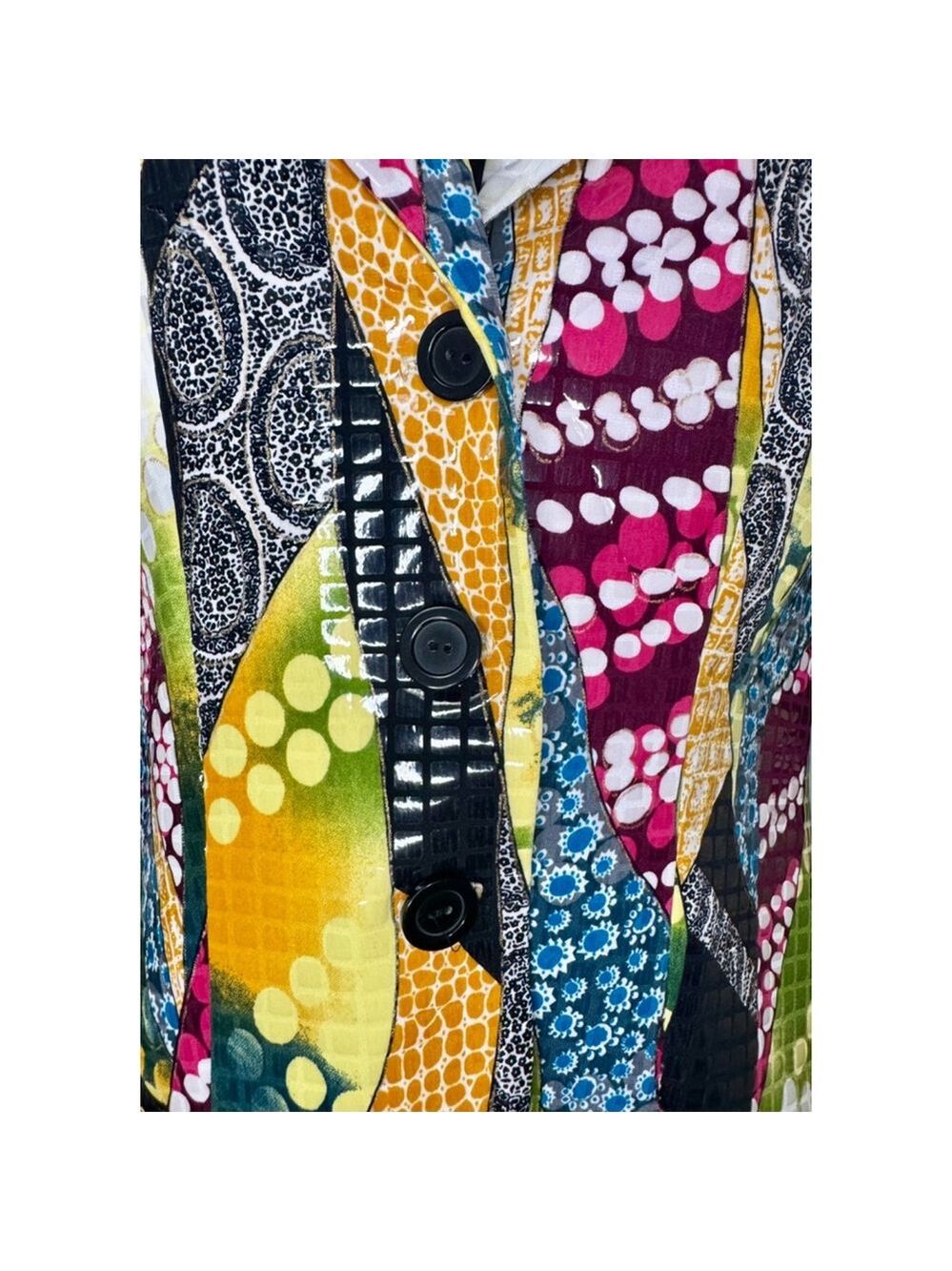 Women's Joseph Eye-Catching Ribkoff Blazer Size 6 Multi-color - Picture 2 of 8